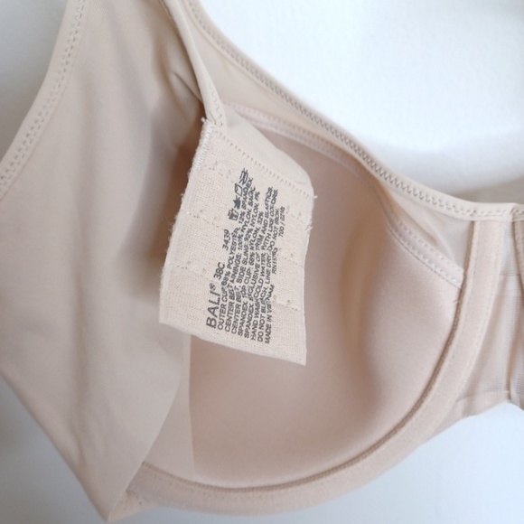 Bali 3439 Soft Cup Smooth and Seamless. 38C Beige - Picture 14 of 16